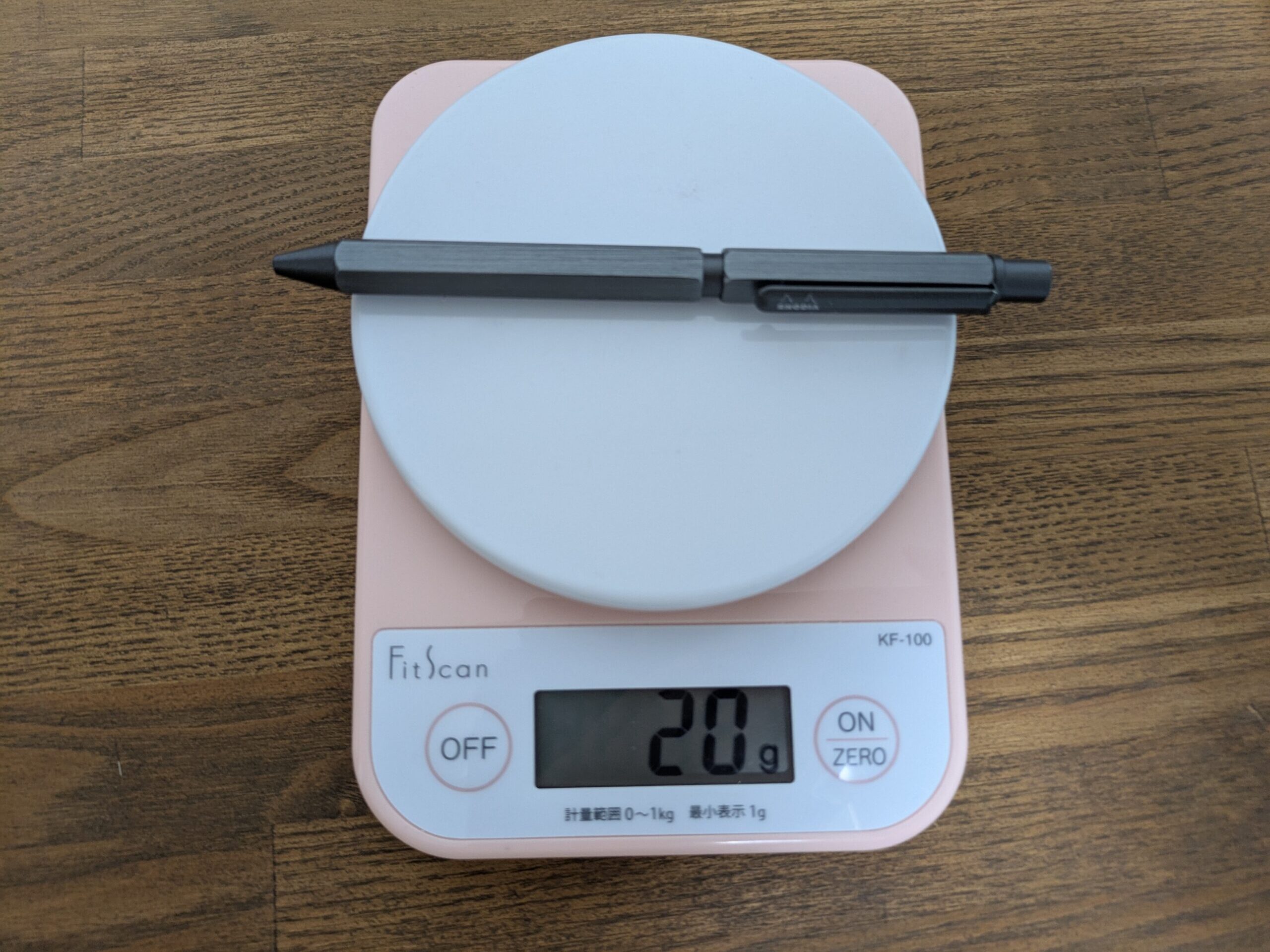 ロディア スクリプト マルチペン:重さ