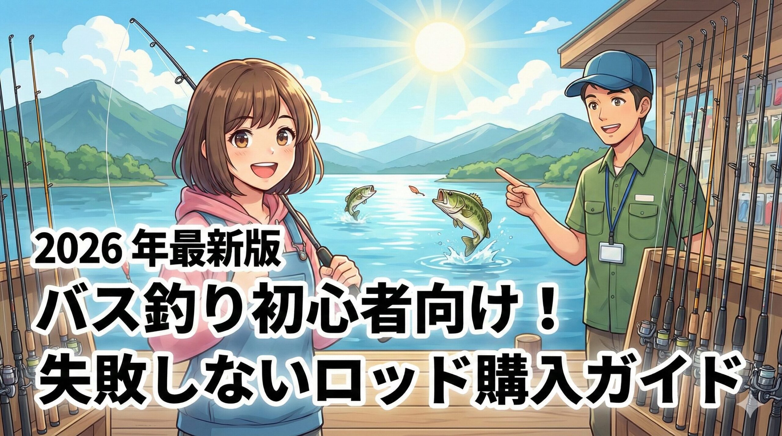 2026年最新版｜バス釣り初心者向け！失敗しないロッド購入ガイド
