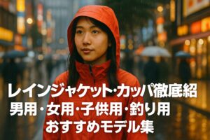 レインジャケット・カッパ　アイキャッチ