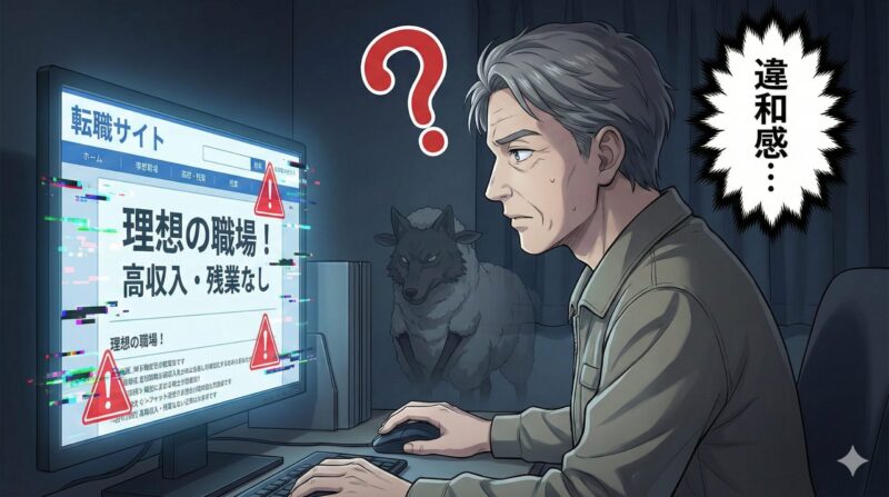 転職サイト求人で「違和感」を感じたらどうする?