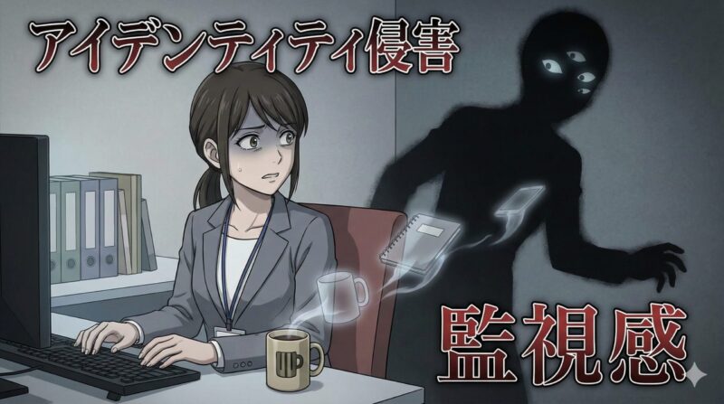 真似っ子ハラスメントはなぜつらい？｜「アイデンティティ侵害」と「監視感」
