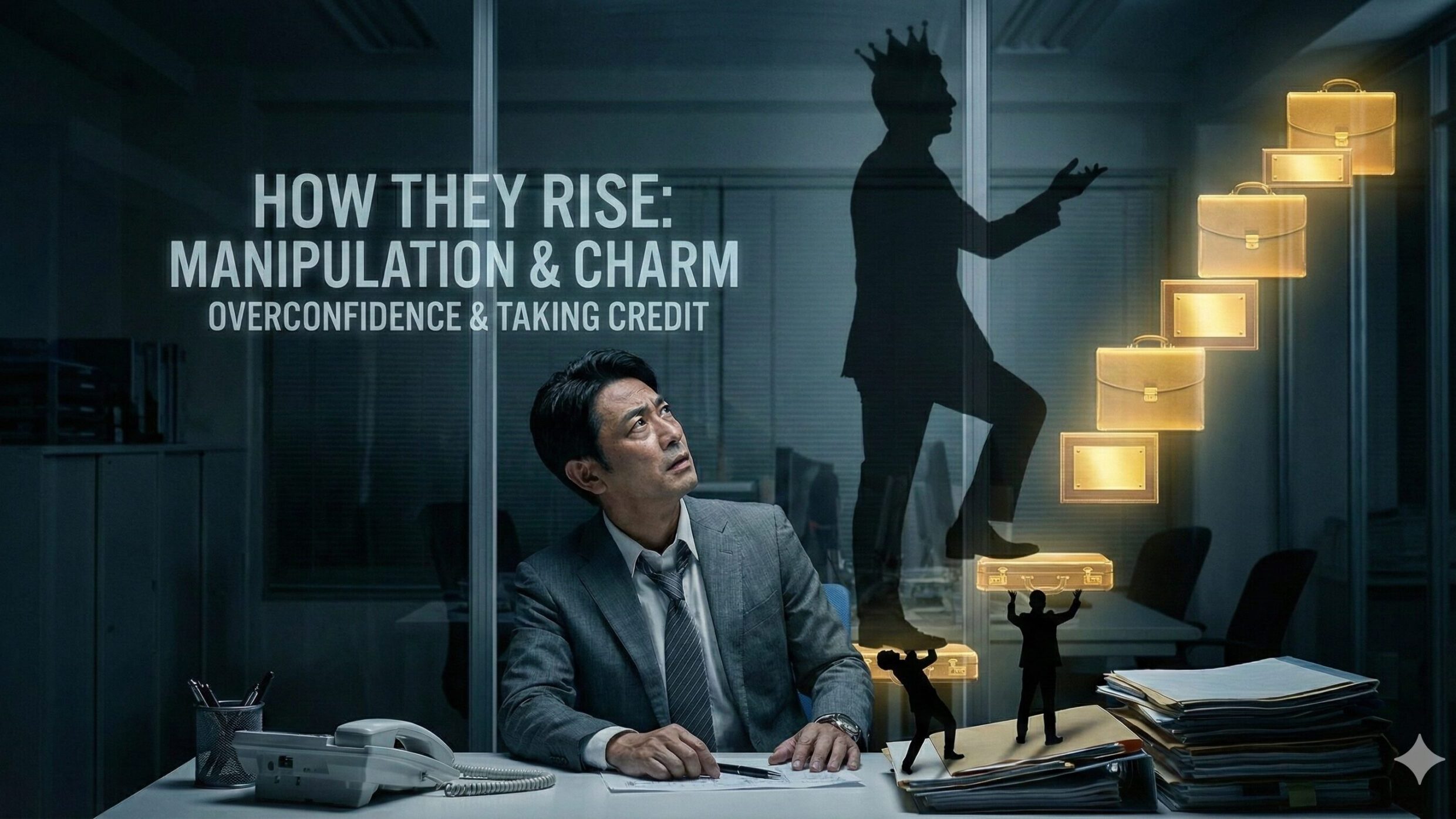 パワハラ上司の正体?自己愛性パーソナリティ障害の特徴と対処法