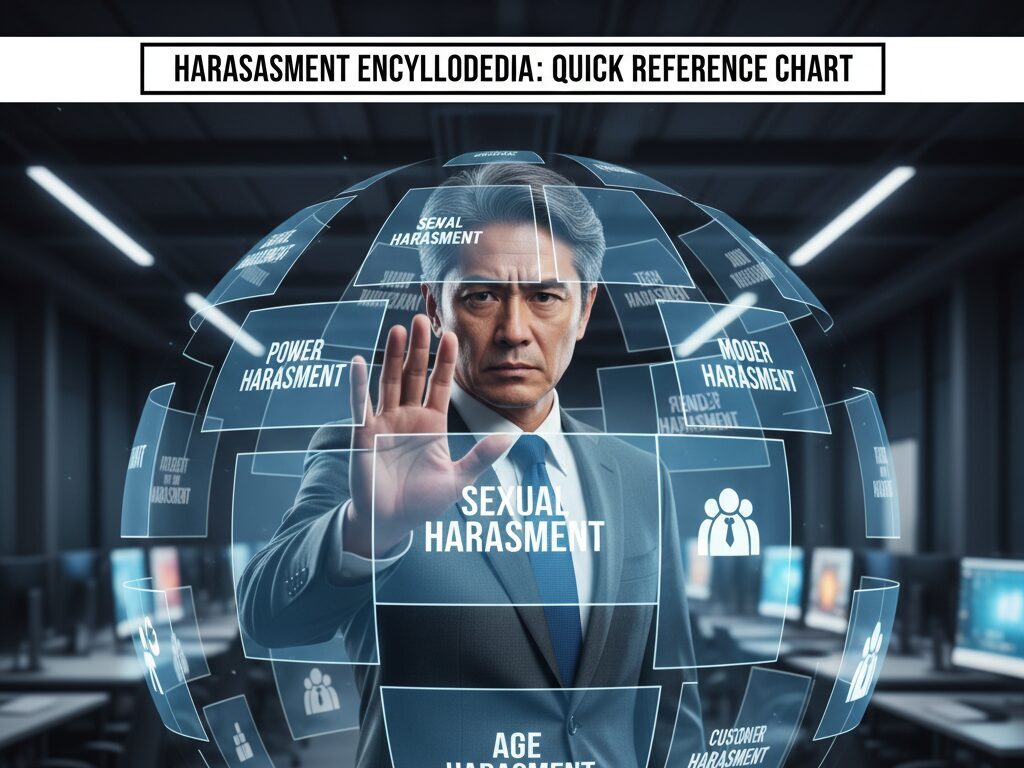 2025年完全版ハラスメントの種類と具体例一覧!職場の対策も解説