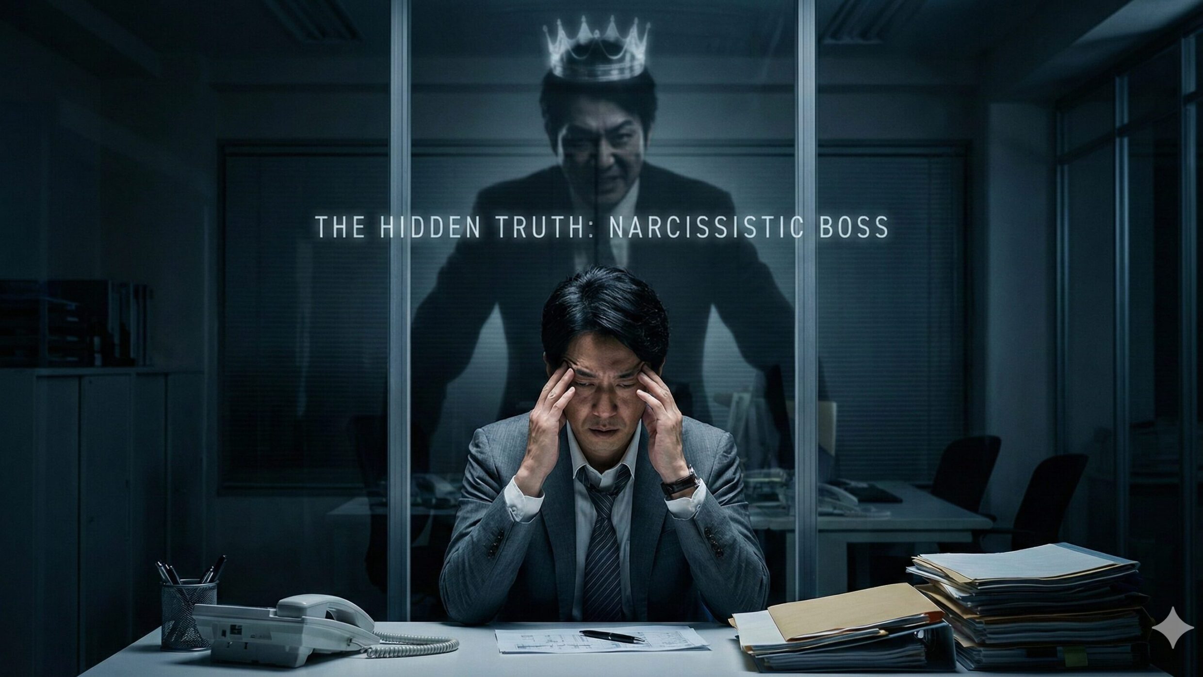 パワハラ上司の正体?自己愛性パーソナリティ障害の特徴と対処法