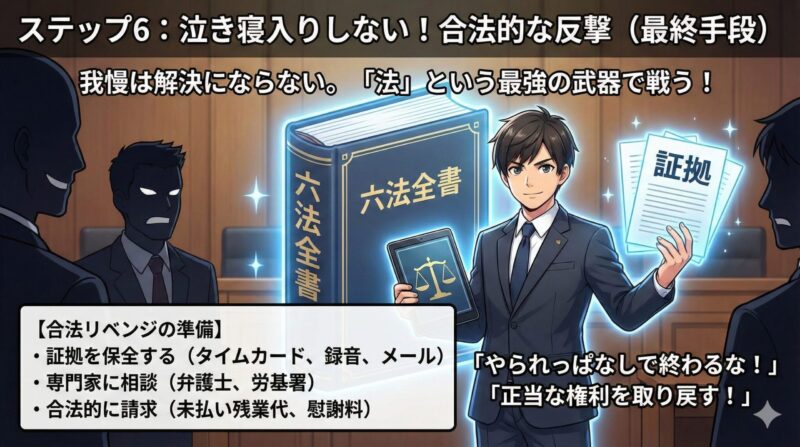 【ブラック企業】攻略法総まとめ｜見抜く・守る・辞める完全ガイド：泣き寝入りしない！合法的な反撃
