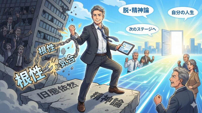 なぜブラック企業は精神論が好き?根性論が蔓延する5つの理由:まとめ:精神論からの脱却、オジサンたちの次の一手