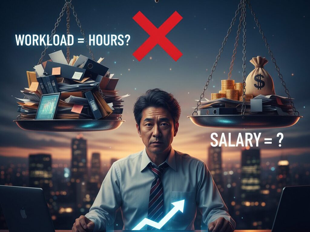 給料と仕事量が比例しない理由!年収アップは「時間」より「価値」!