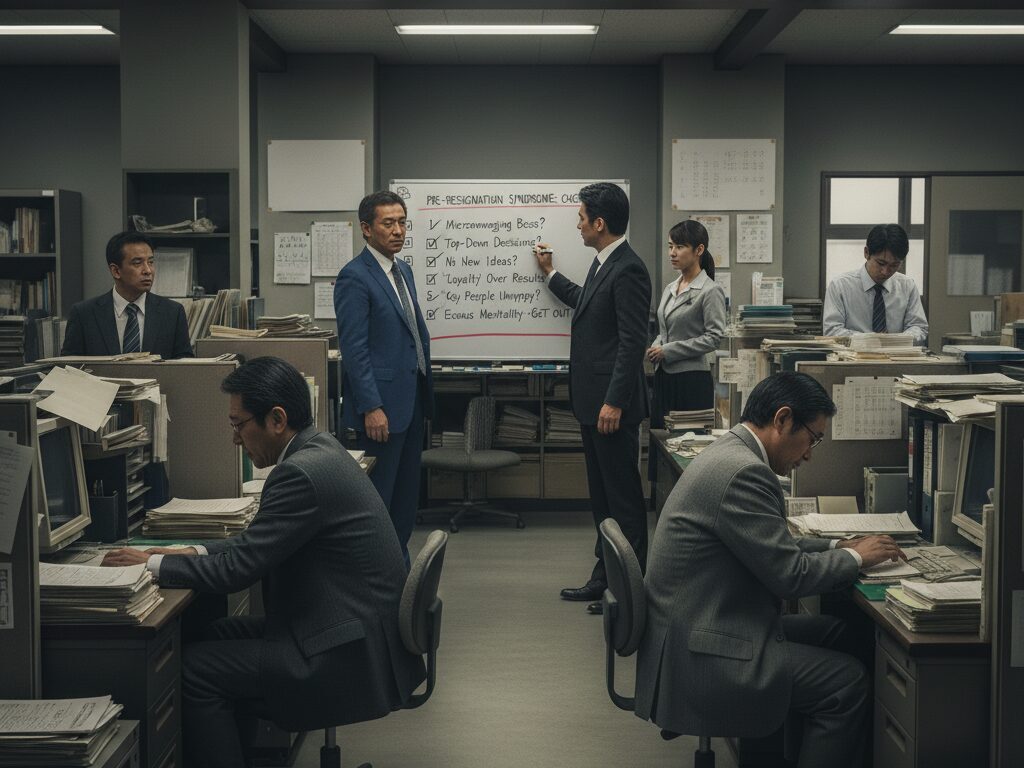 職場崩壊のサイン！器が小さい上司とパワハラ・モラハラで連鎖退職