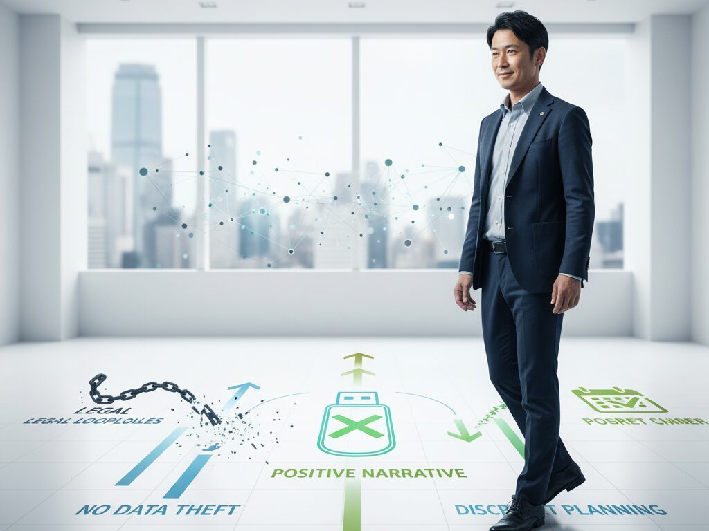 同業種への転職禁止は無視でOK?法律とデータが示す年収アップの裏技