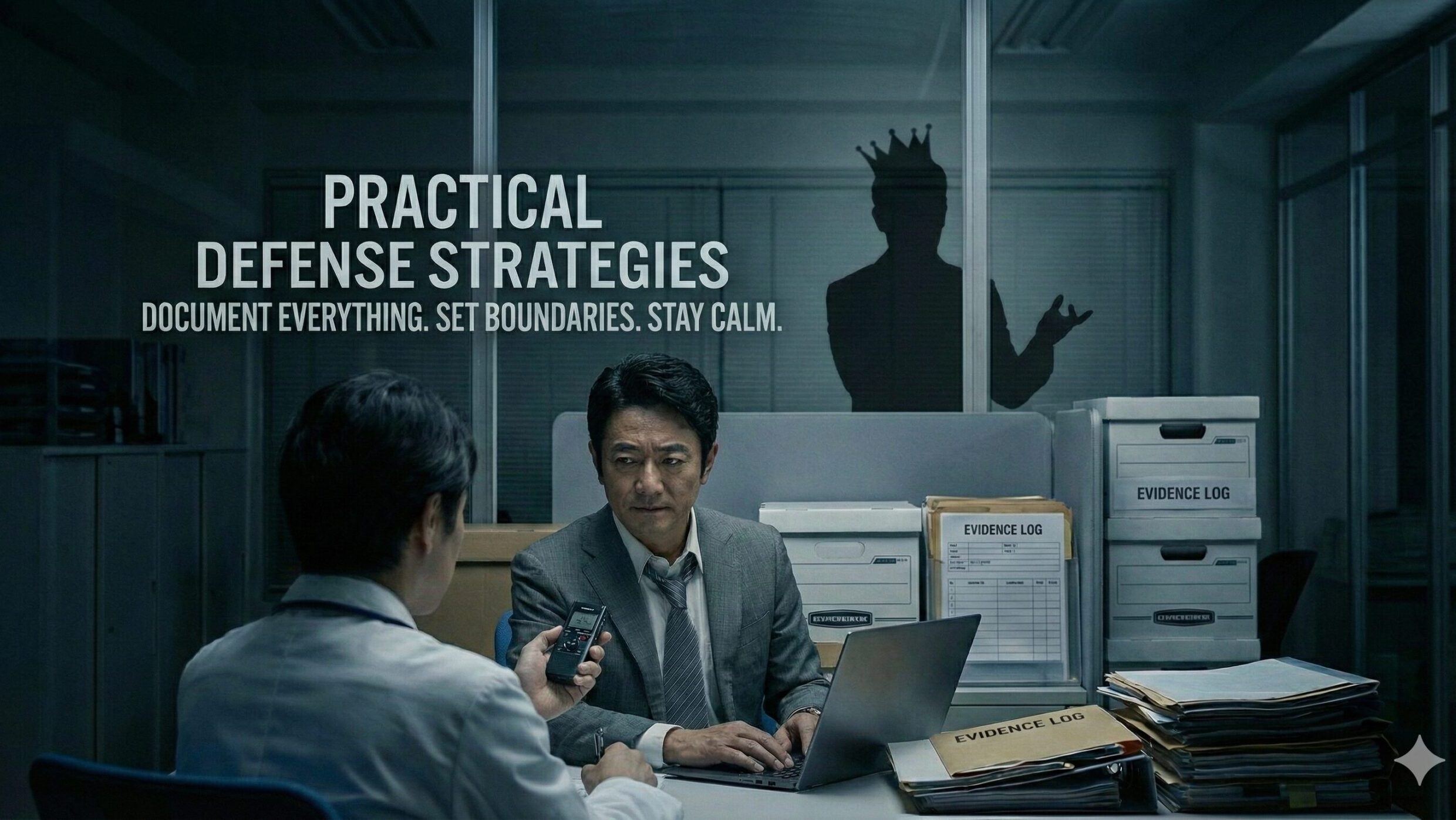 パワハラ上司の正体?自己愛性パーソナリティ障害の特徴と対処法