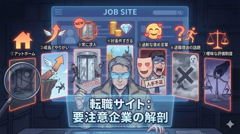転職サイトで要注意な企業の特徴を解剖
