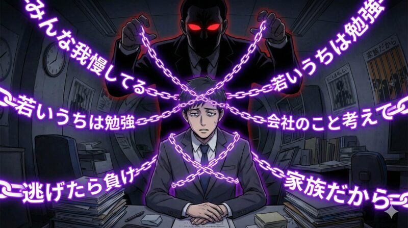 ブラック企業が使う洗脳ワード一覧と心理構造の解剖