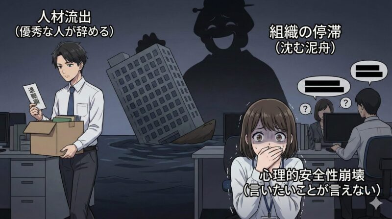 お局様がいることのデメリット