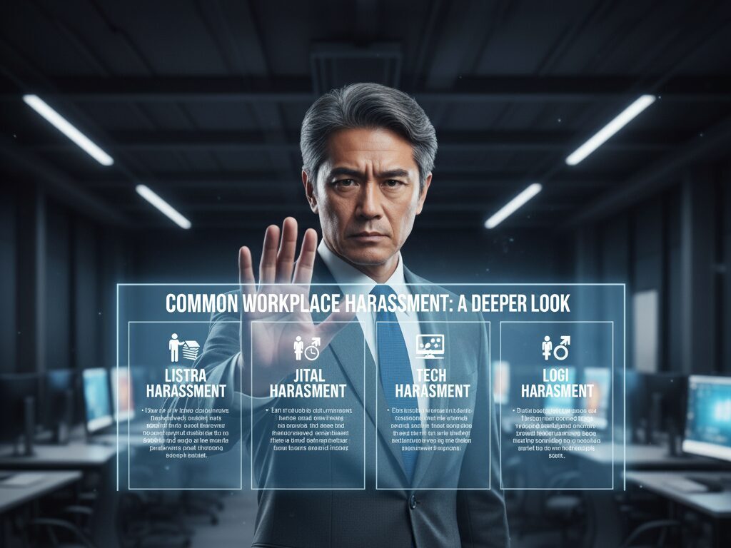 2025年完全版ハラスメントの種類と具体例一覧!職場の対策も解説