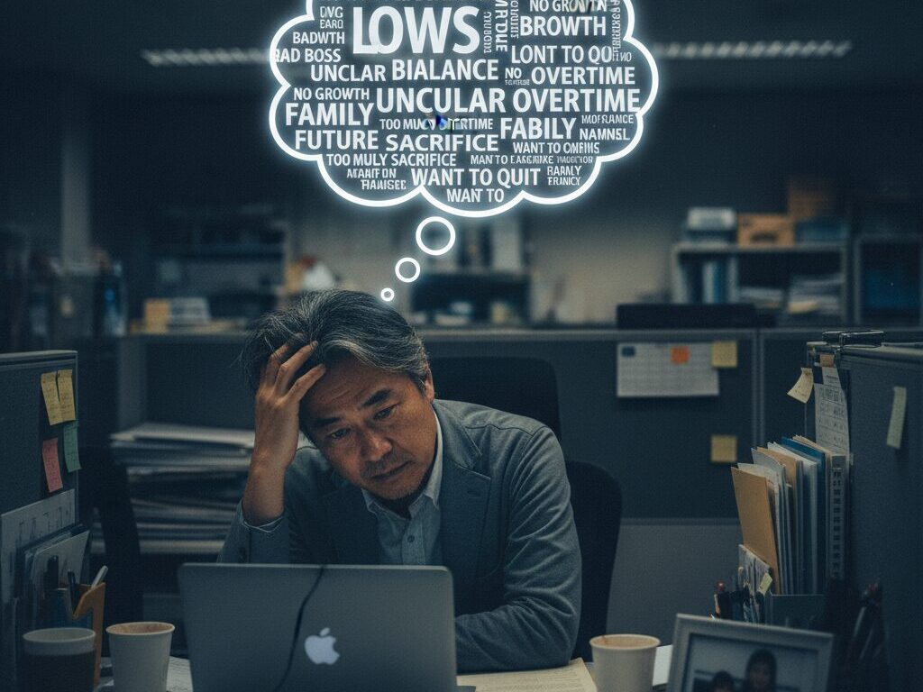 転職理由ランキングTOP15!40代・50代が抱えるリアルな悩み