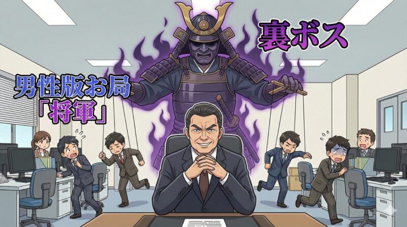 男性版お局「将軍」とは?職場の権力構造が生む“裏ボス”の正体