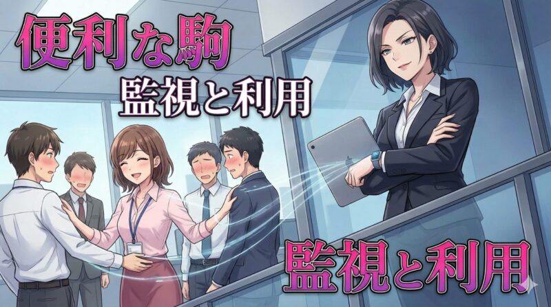 職場の女帝と逆セクハラ社員!心理と悲惨な末路【近衛兵】女帝はなぜ「逆セクハラ近衛兵」を許すのか?