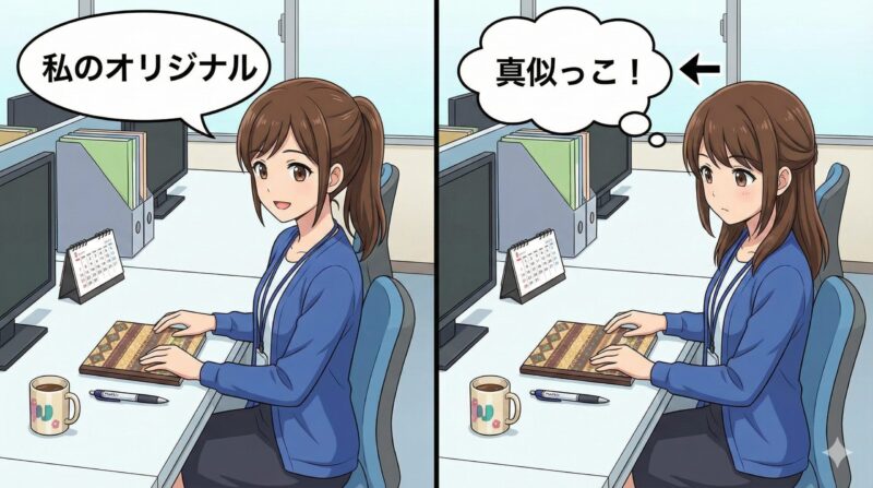 真似ばかりする「真似っ子ちゃん」の特徴12選（職場あるある