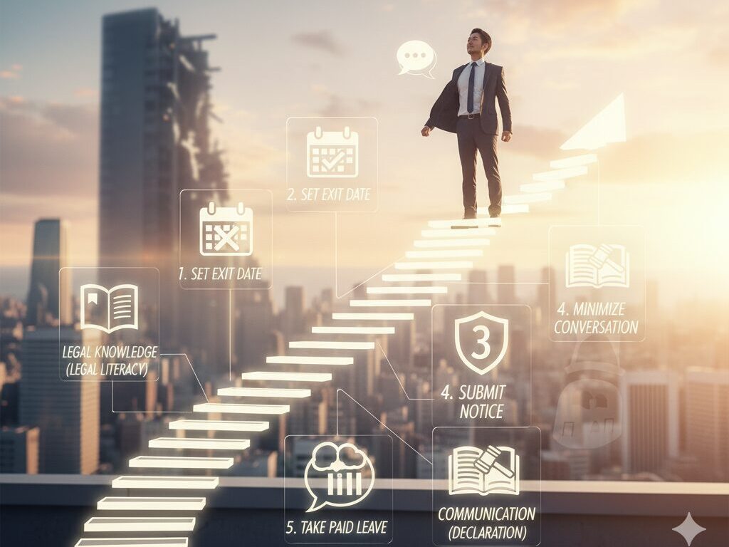 ブラック企業を辞める方法!成功へ導く4つの退職スキル【完全ガイド】