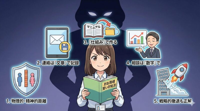 被害を最小限に！お局様への賢い対処法