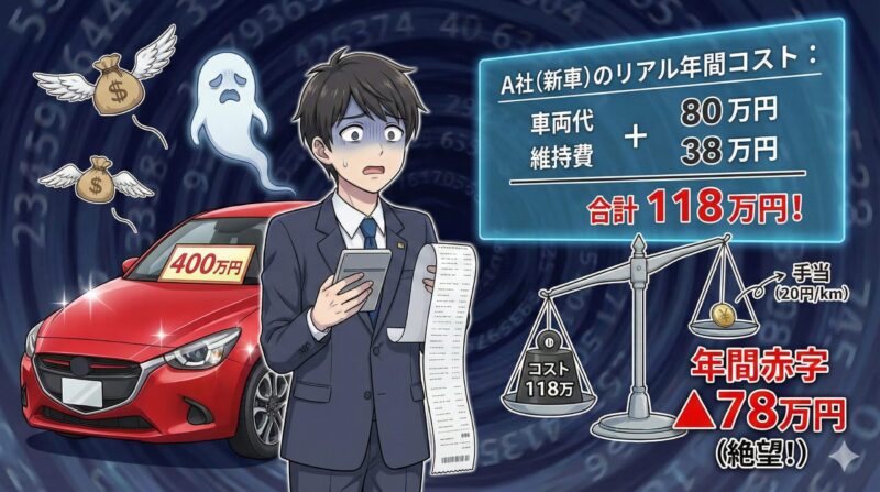 【マイカー制度】社用車と自家用車どっちが正解か？