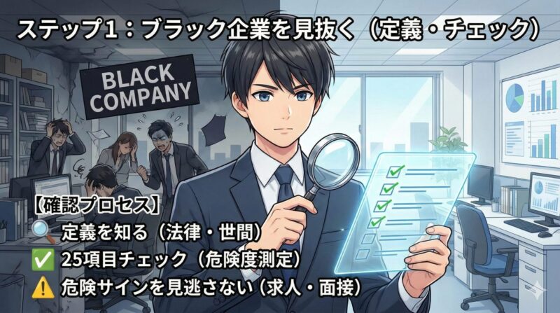 【ブラック企業】攻略法総まとめ｜見抜く・守る・辞める完全ガイド：「ブラック企業」かどうかを見抜く
