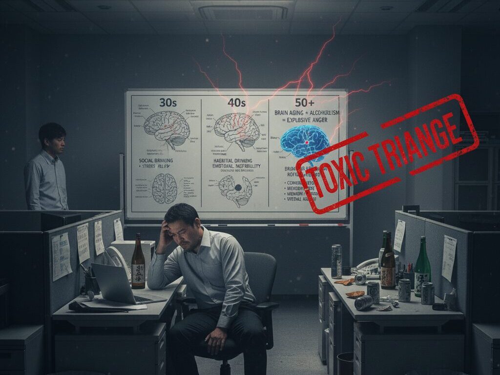 【パワハラ上司の心理】酒で脳が萎縮?怒鳴る特徴と対処法を解説!