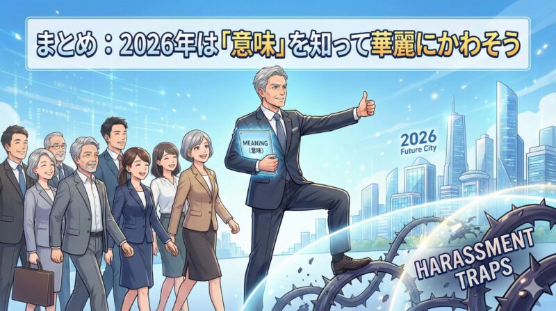 まとめ:2026年は「意味」を知って華麗にかわそう