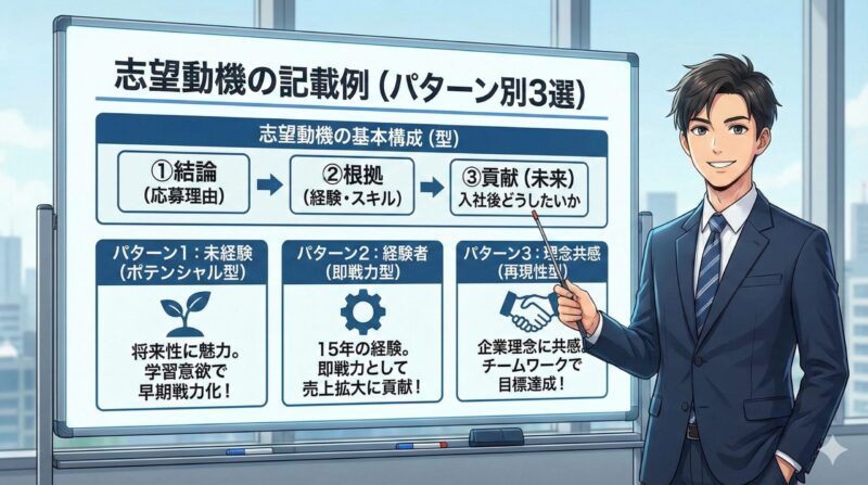 履歴書の正しい書き方完全ガイド：志望動機の記載例