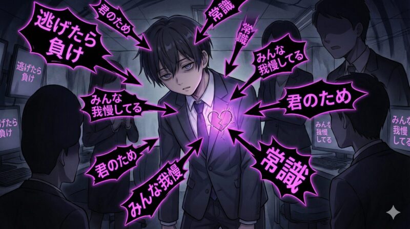 なぜブラック企業の言葉が心に刺さってしまうのか