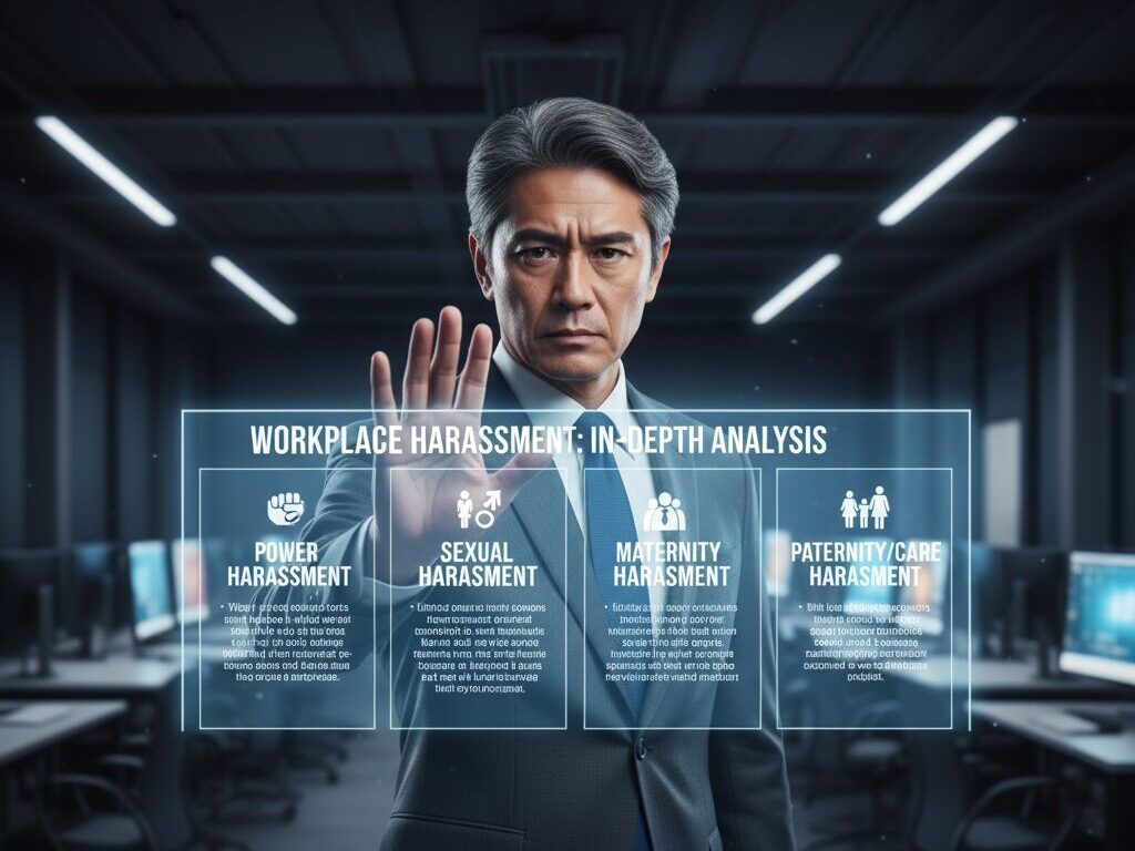 2025年完全版ハラスメントの種類と具体例一覧!職場の対策も解説