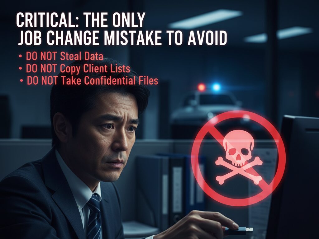 同業種への転職禁止は無視でOK?法律とデータが示す年収アップの裏技