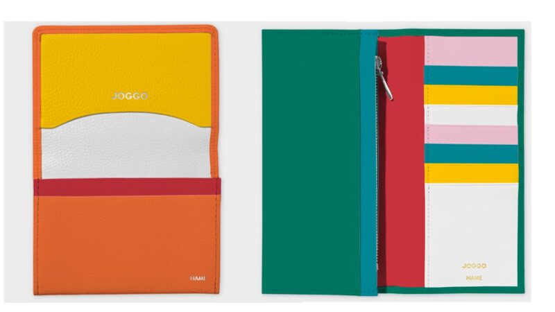 Joggo 名刺入れ&財布 カラフルなカスタム