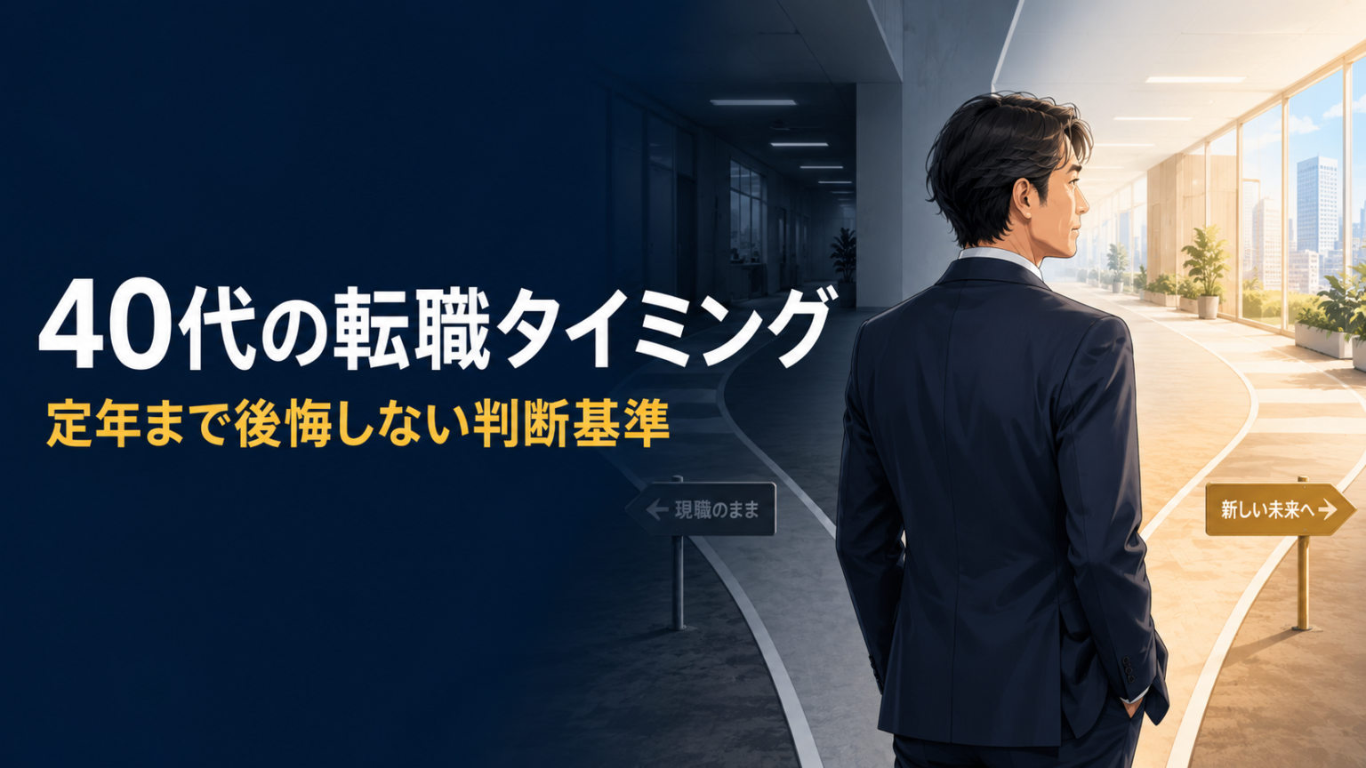 40代の転職タイミングと定年まで後悔しない判断基準を解説