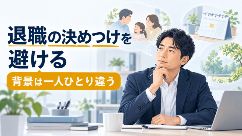 休養や家庭の用事など、行動の背景を考える日本人会社員