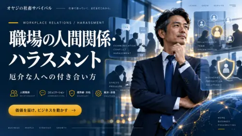 職場の人間関係・ハラスメント